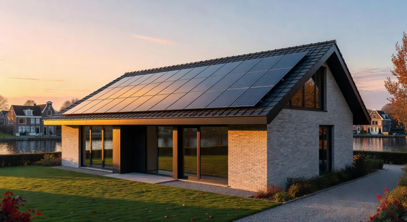 Succesvolle installatie van zonnepanelen op een dak