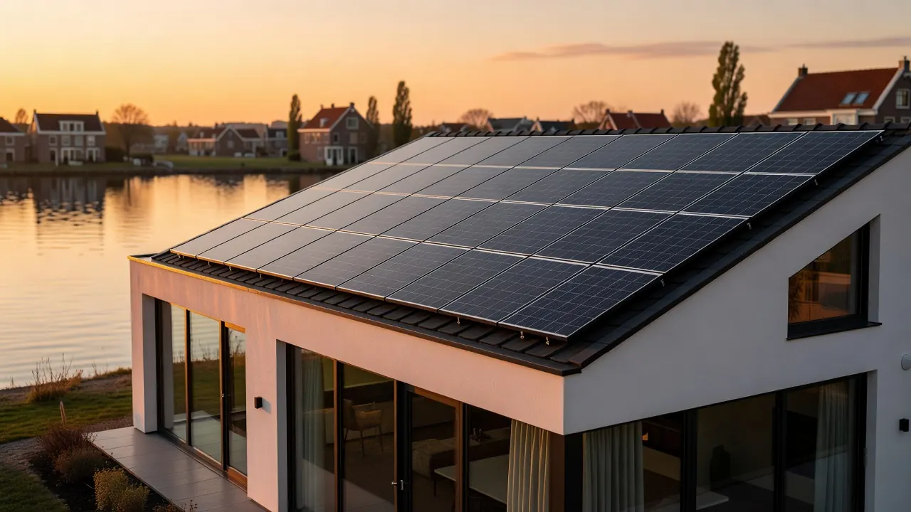 Succesvolle installatie van zonnepanelen op een Nederlands dak
